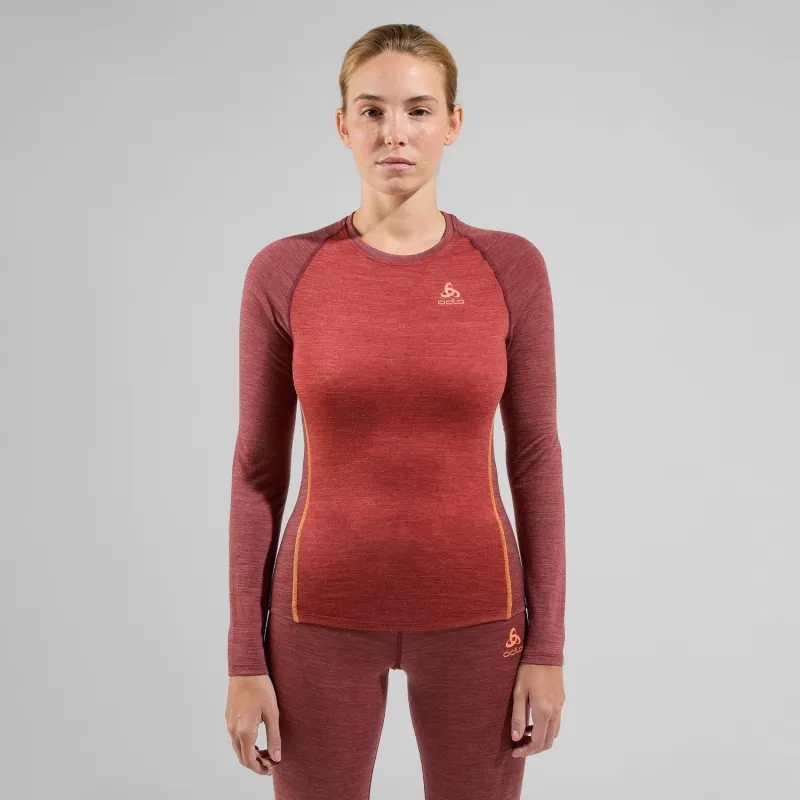 111291 – Maglietta Man Lunghe Misto Lana Donna Odlo