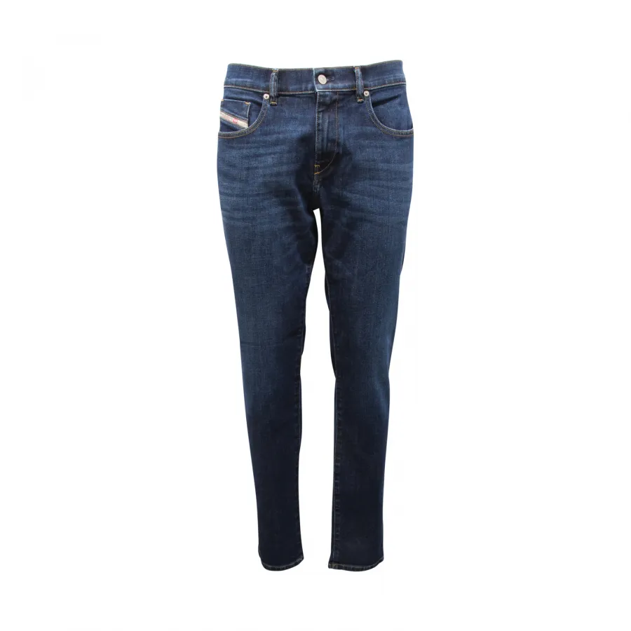 9321AQ jeans uomo DIESEL 2019 D-STRUKT man denim trousers blue