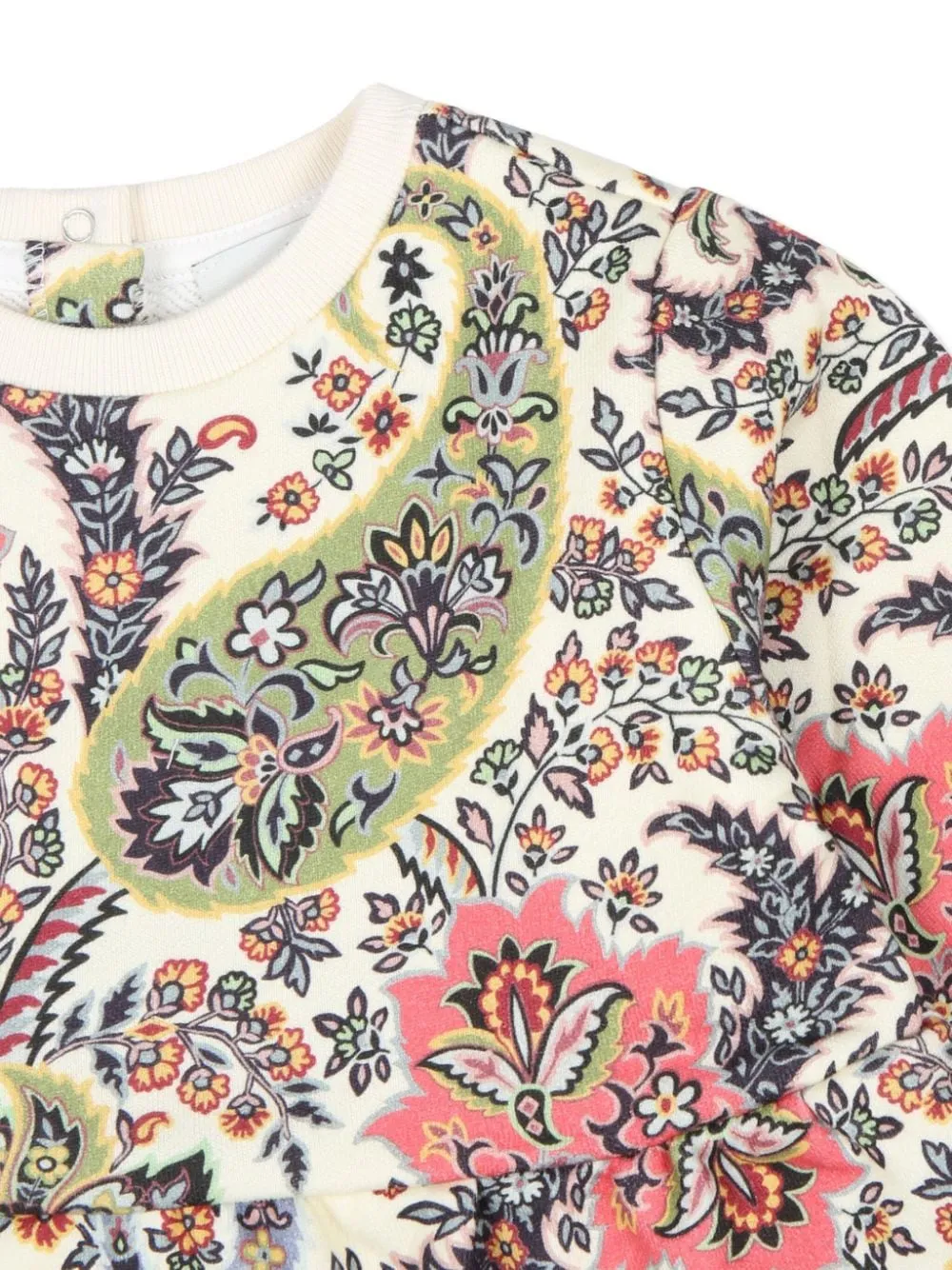 Abito con stampa paisley