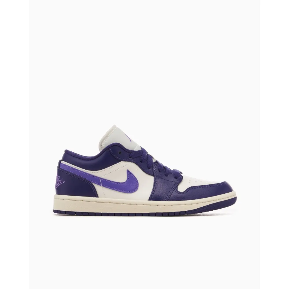 AIR NIKE JORDAN 1 LOW VIOLA BIANCO - DC0774-502