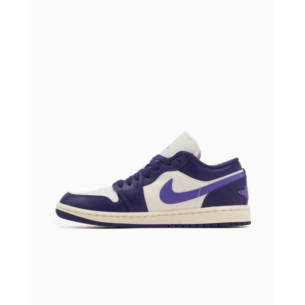 AIR NIKE JORDAN 1 LOW VIOLA BIANCO - DC0774-502