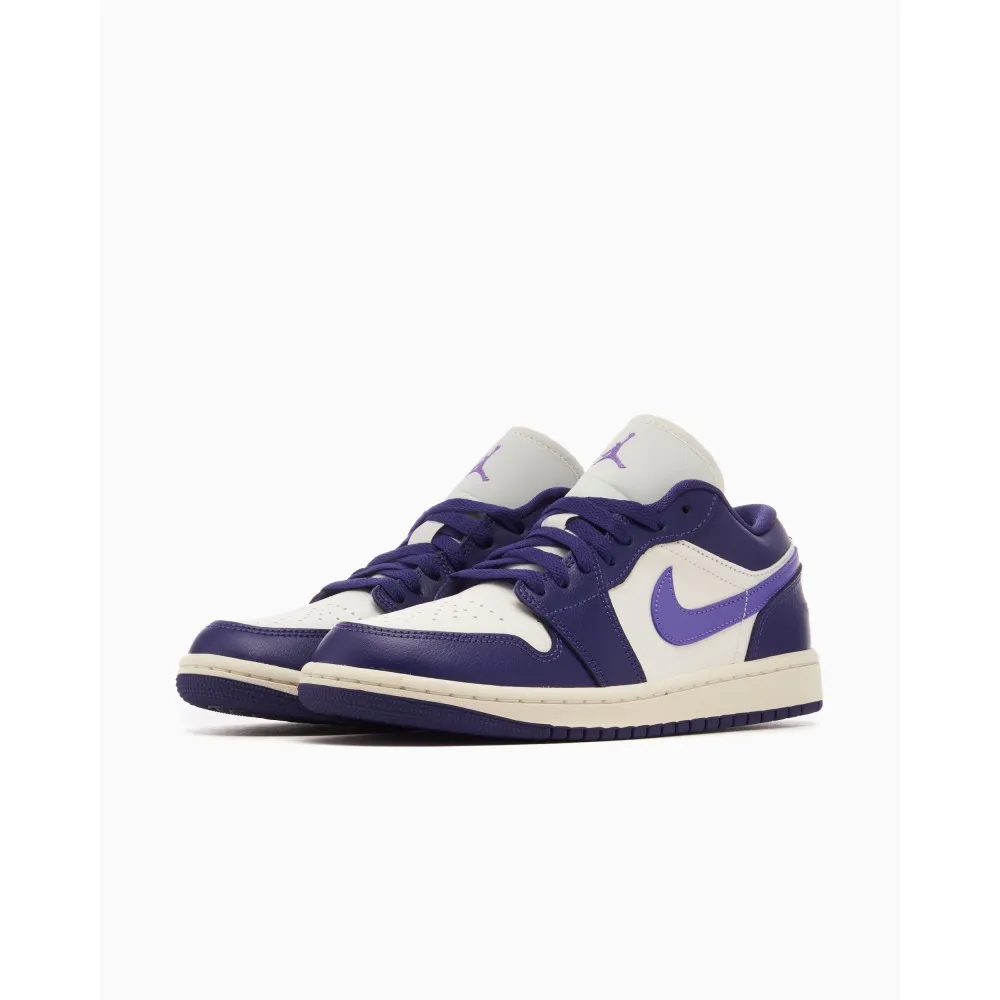AIR NIKE JORDAN 1 LOW VIOLA BIANCO - DC0774-502