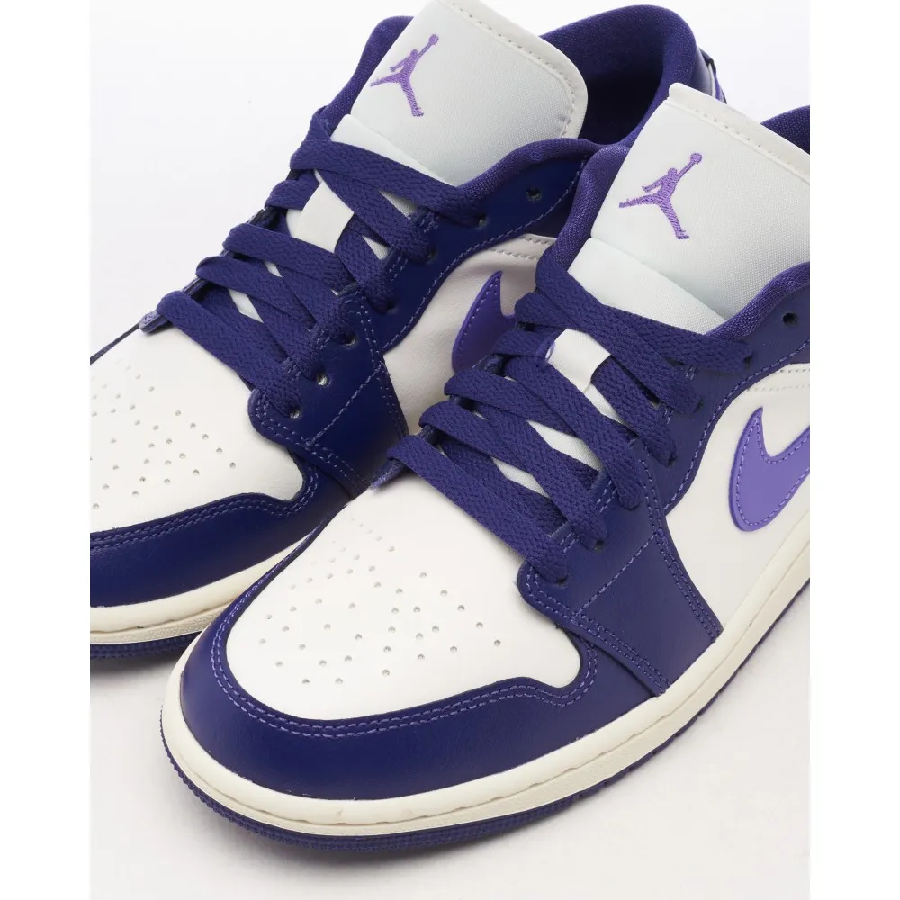 AIR NIKE JORDAN 1 LOW VIOLA BIANCO - DC0774-502