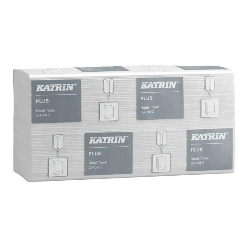 Asciugamani di carta Katrin, in , 2 strati, 100 fogli da 240 x 330mm