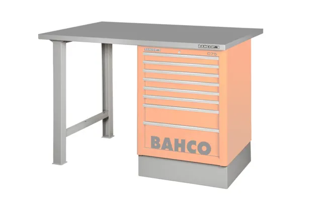 Banco di lavoro Bahco 1495KWB18TS, 1800mm x 750mm x 840mm, carico 1500kg