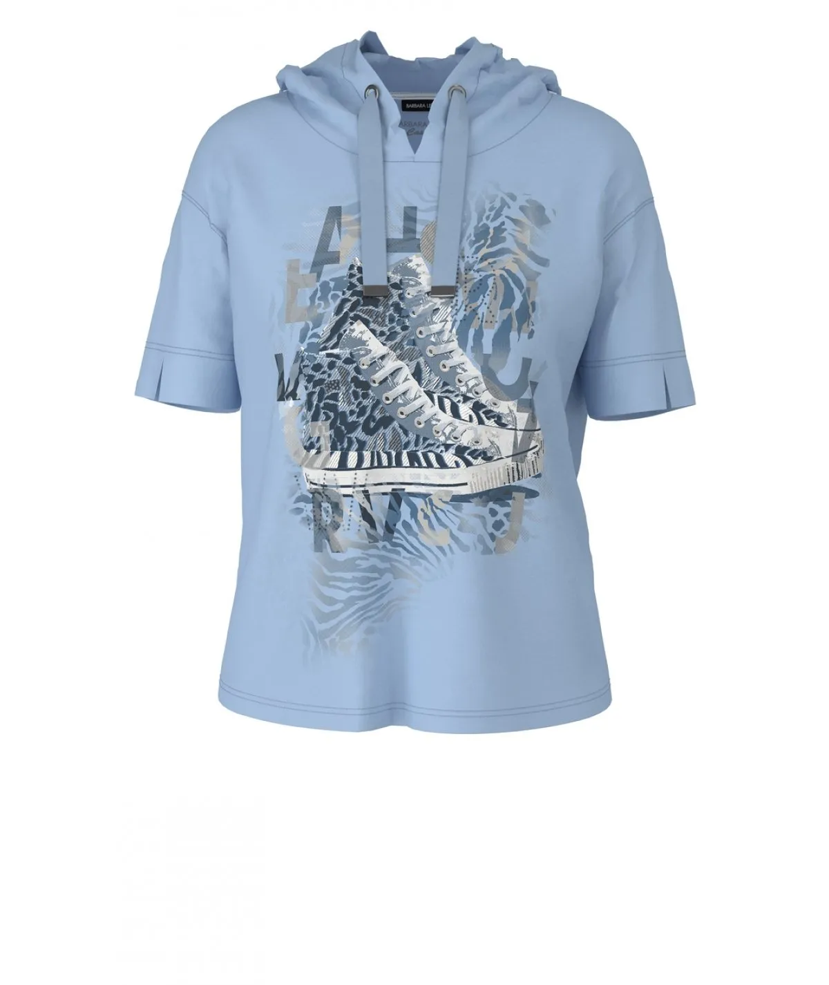 BARBARA LEBEK T-SHIRT MAGLIA CURVY PER DONNA E RAGAZZA TAGLIE COMODE