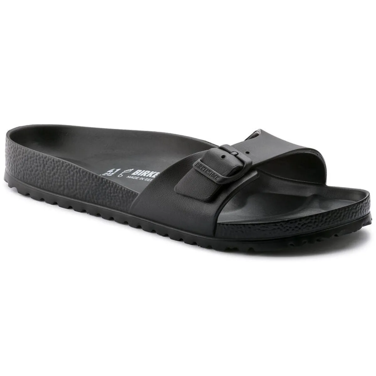 BIRKENSTOCK CIABATTA MADRID EVA 128163 NERO NARROW FIT  