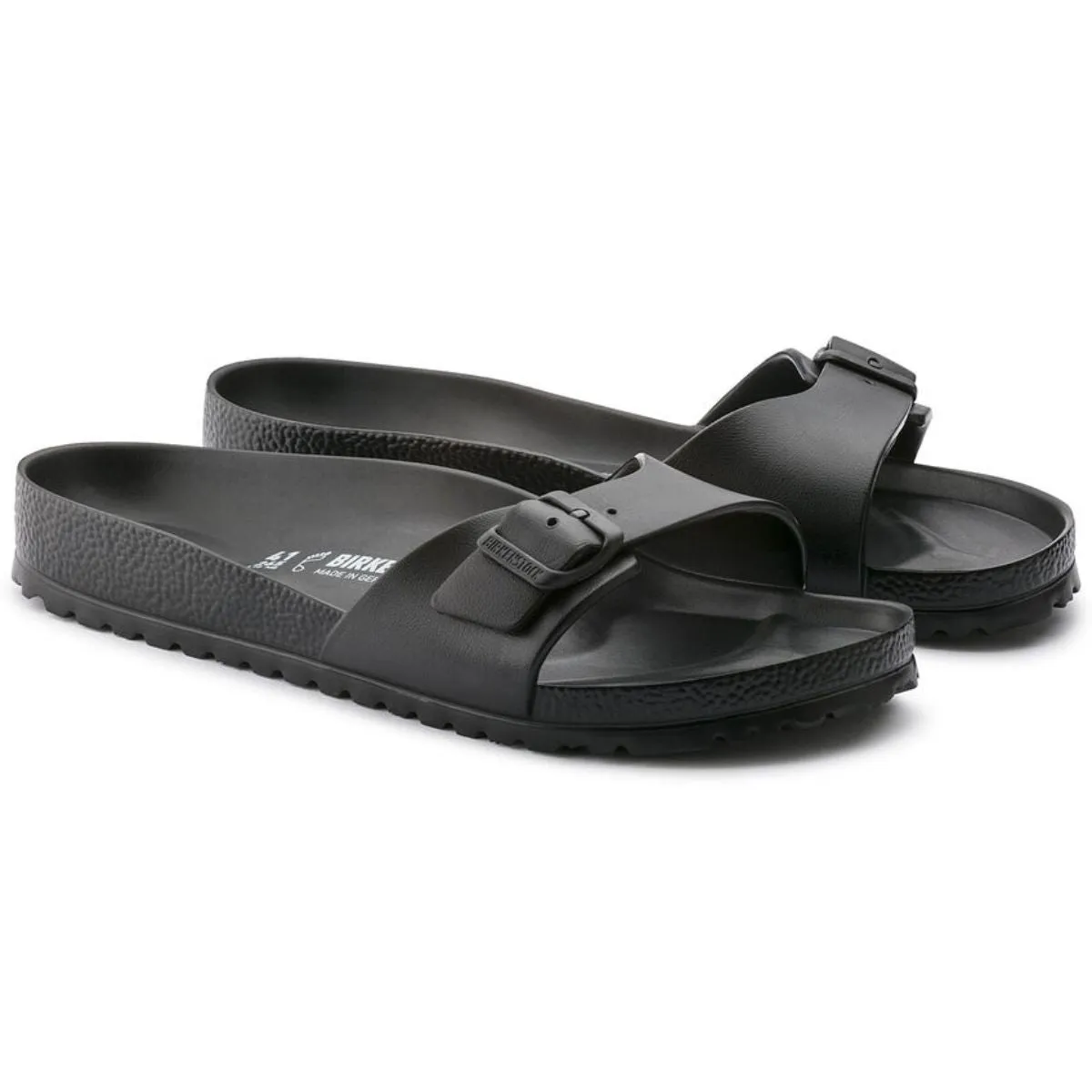 BIRKENSTOCK CIABATTA MADRID EVA 128163 NERO NARROW FIT  