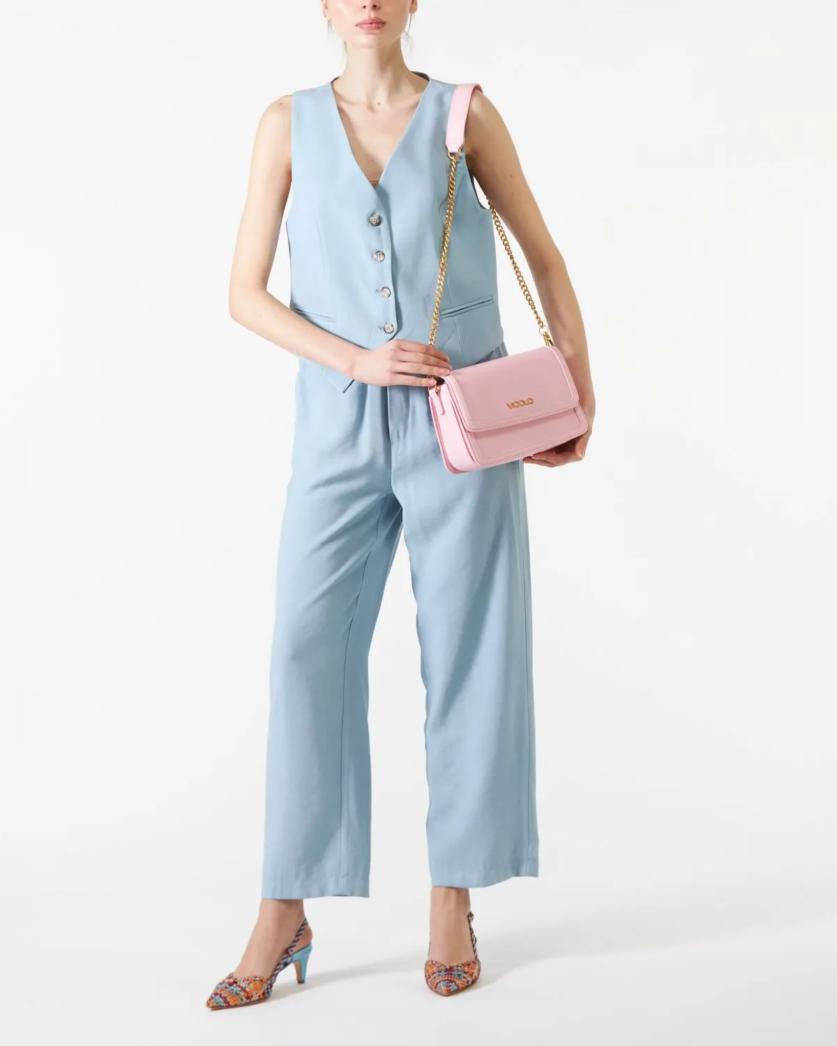 Borsa le Marais di colore rosa
