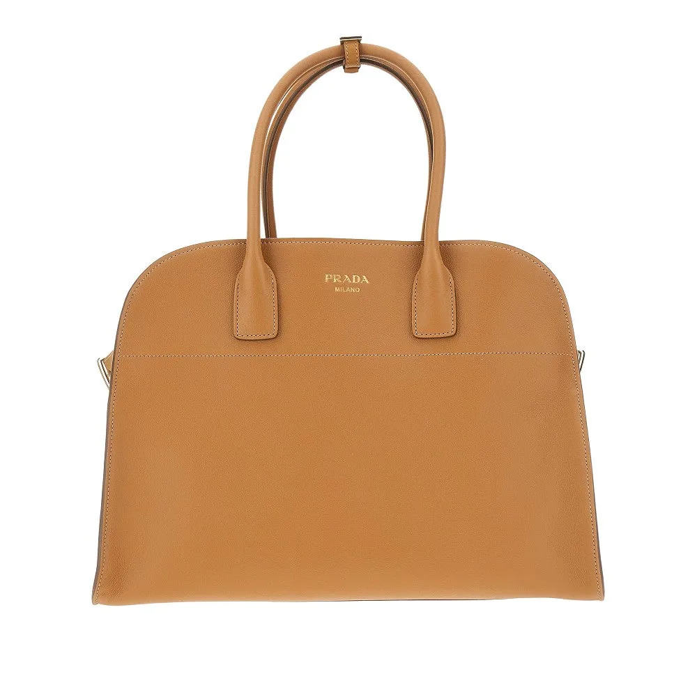 Borsa shopping grande in pelle
