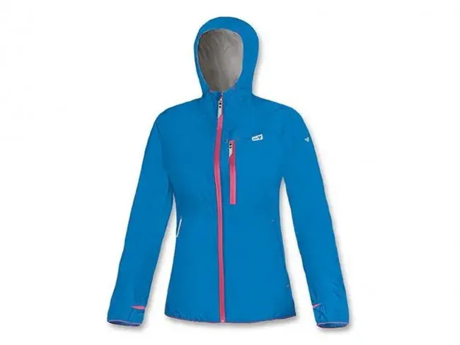 BRUGI GIACCA GUSCIO TREKKING DONNA  N72N 884  W REGULAR FIT AZZURRO