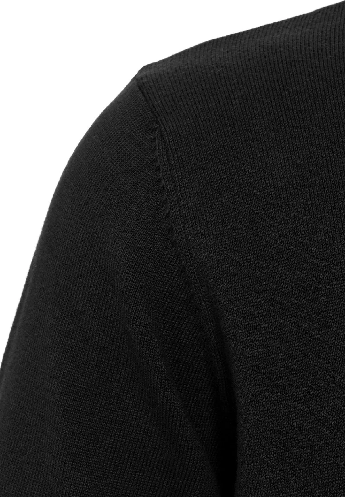 BUTTONLESS OPEN COLLAR - Maglietta a manica lunga