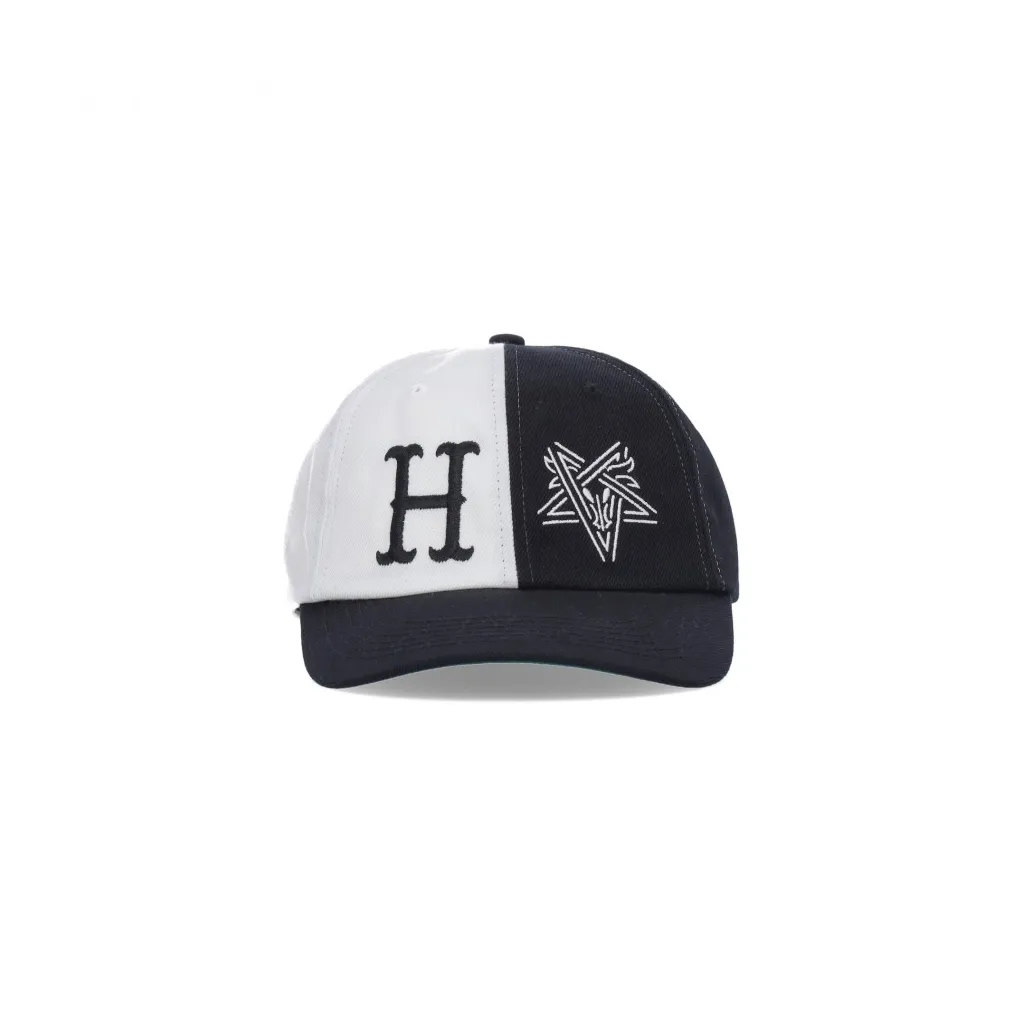 cappellino visiera curva uomo split snapback x thrasher BLACK