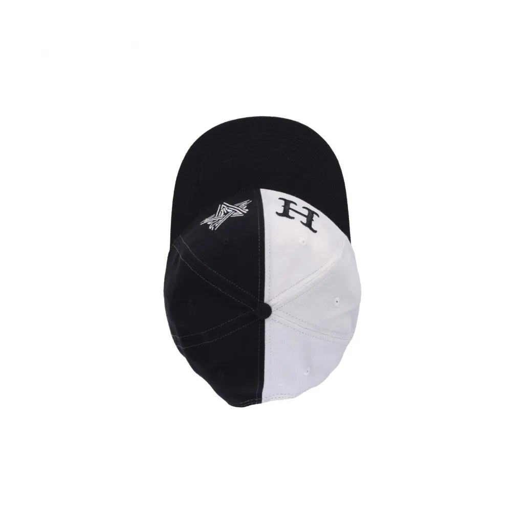 cappellino visiera curva uomo split snapback x thrasher BLACK