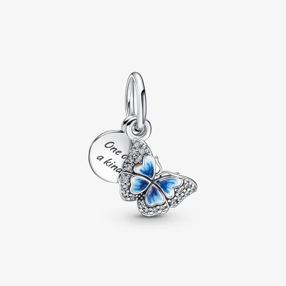 Charm Pendente Pandora Farfalla Blu 790757C01