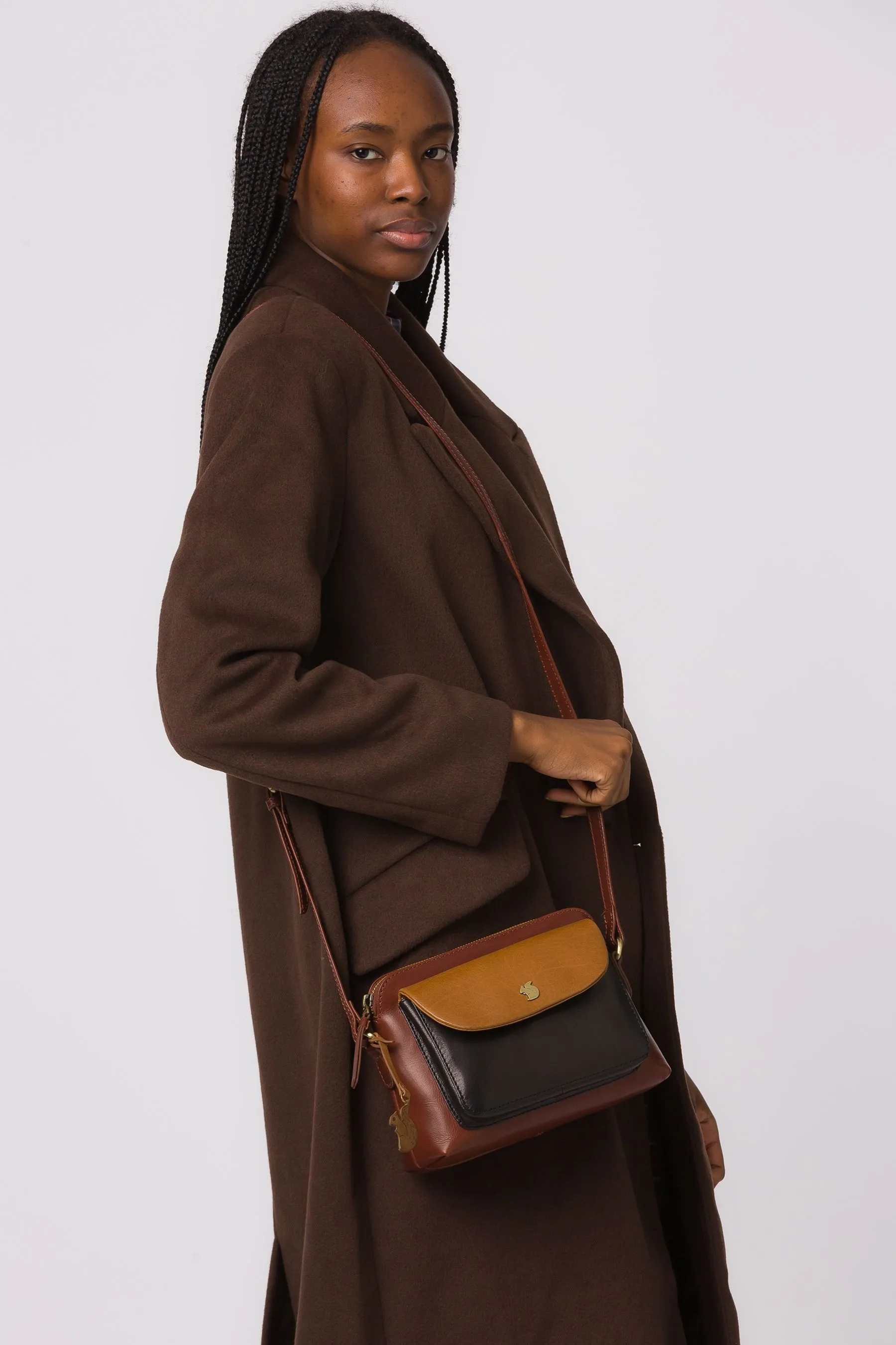 Conkca - Dainty - Borsa a tracolla in pelle    