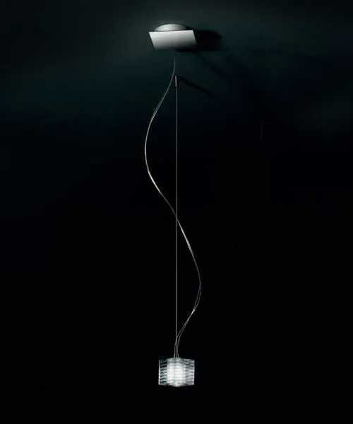 De Majo Otto x Otto S1 Lampada Sospensione 1 Luce Cristallo
