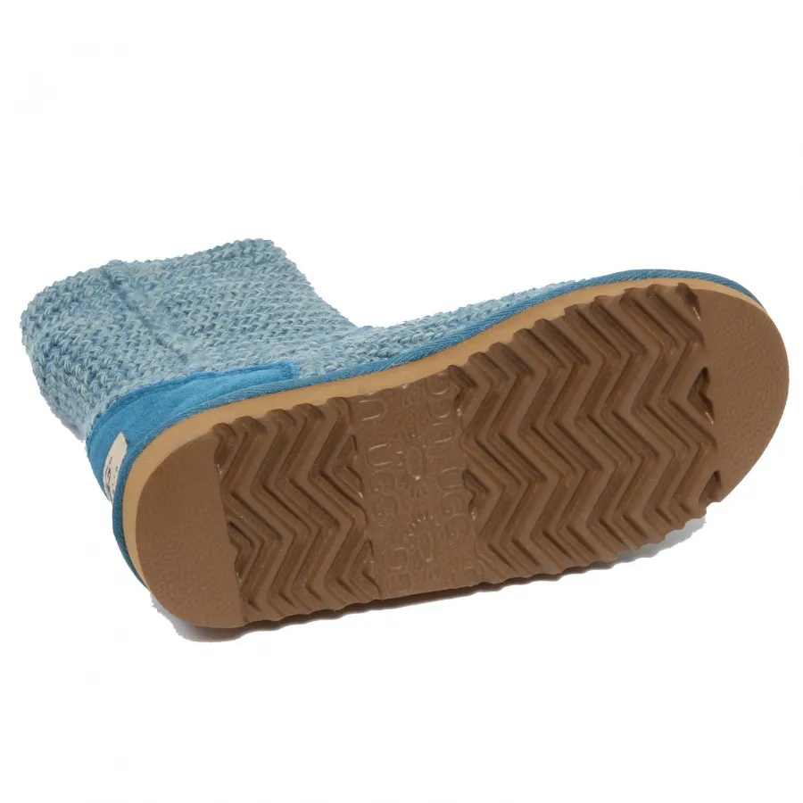 F3520 (NO BOX) stivale bimba girl UGG scarpe wool shoe boot light blue