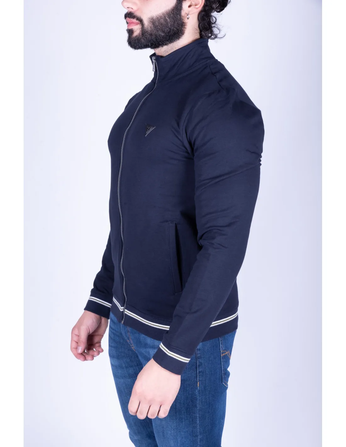 Felpa uomo Al Truck Fleece Guess