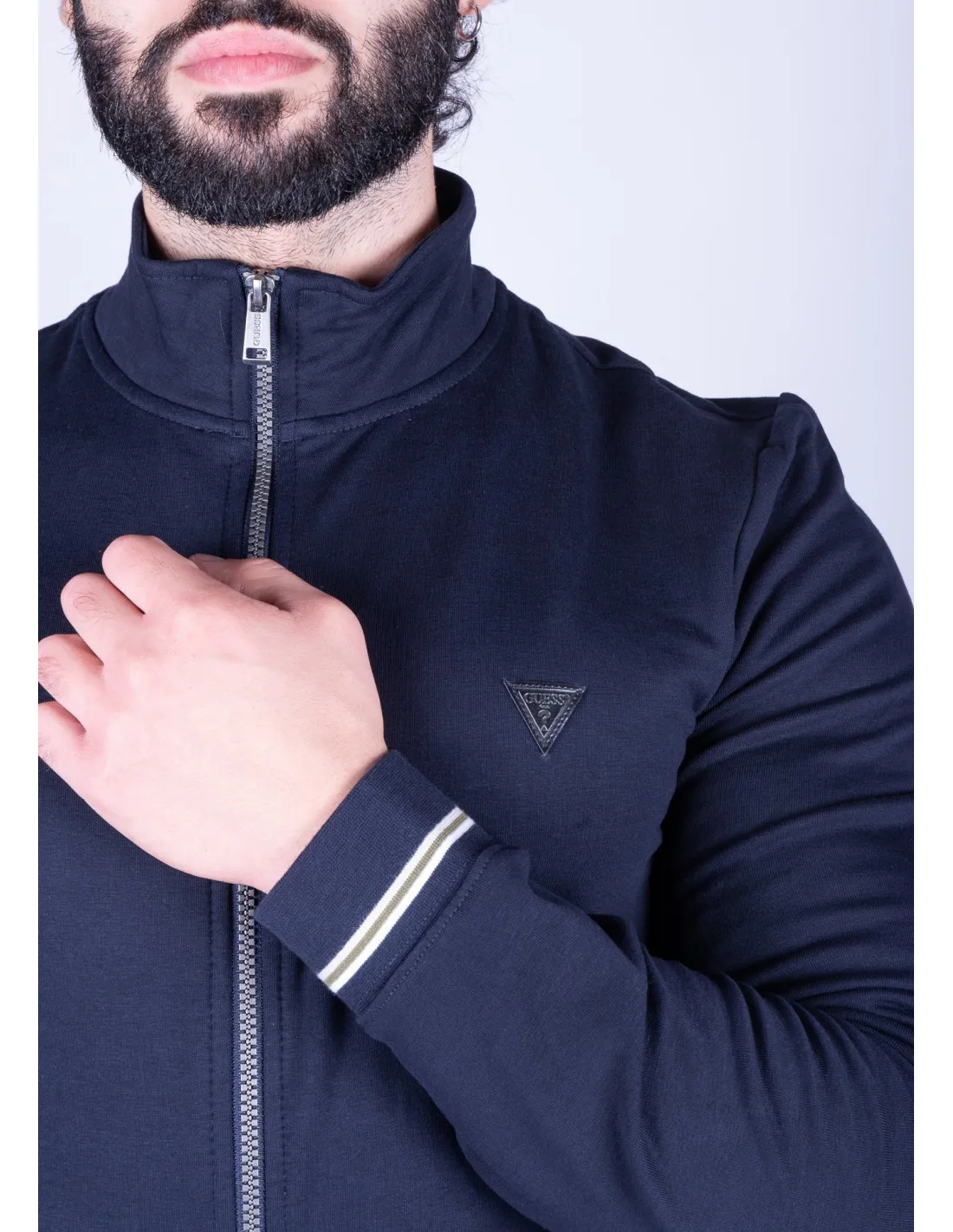 Felpa uomo Al Truck Fleece Guess