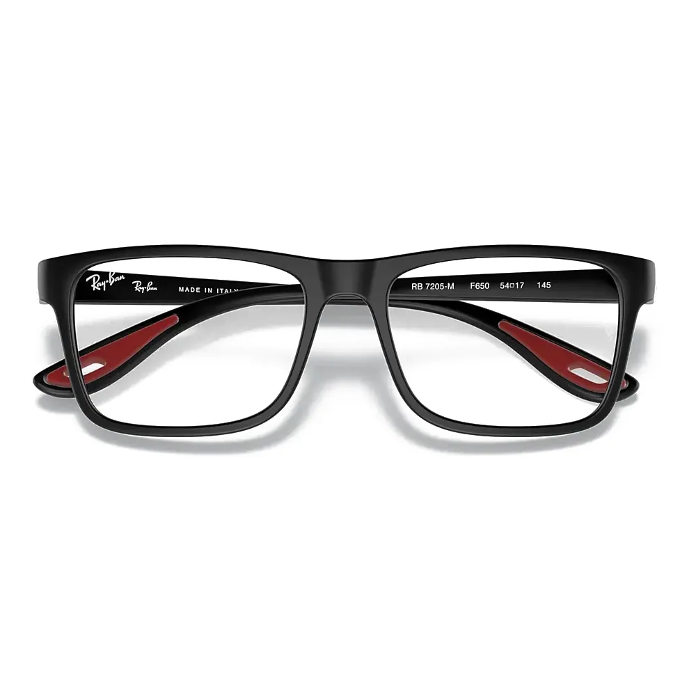 Ferrari - Ray-Ban - RB7205M F650 54-17 - Official Original Scuderia New Collection - Occhiali da Vista - Eyewear