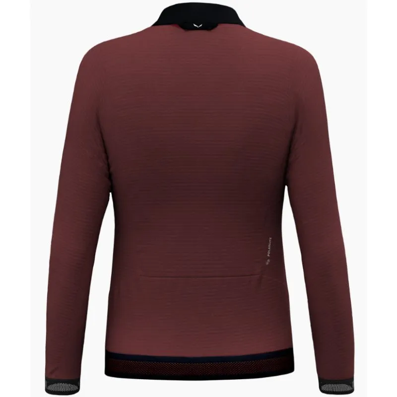 Giacca da trekking Salewa PEDROC PL 2 JACKET (syrah) Donna