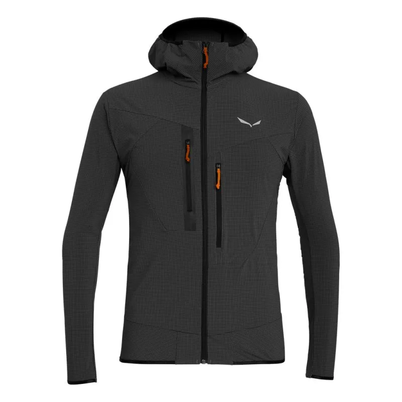 Giacca da trekking Salewa PUEZ 2 DST M FZ HDY (black out) Uomo