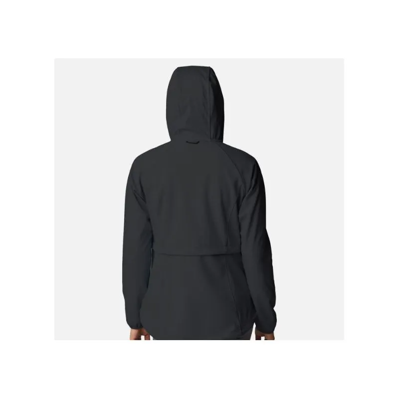 Giacca da trekking softshell da donna Columbia Canyon Meadows (nero)