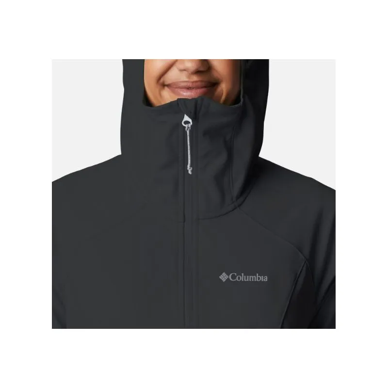 Giacca da trekking softshell da donna Columbia Canyon Meadows (nero)