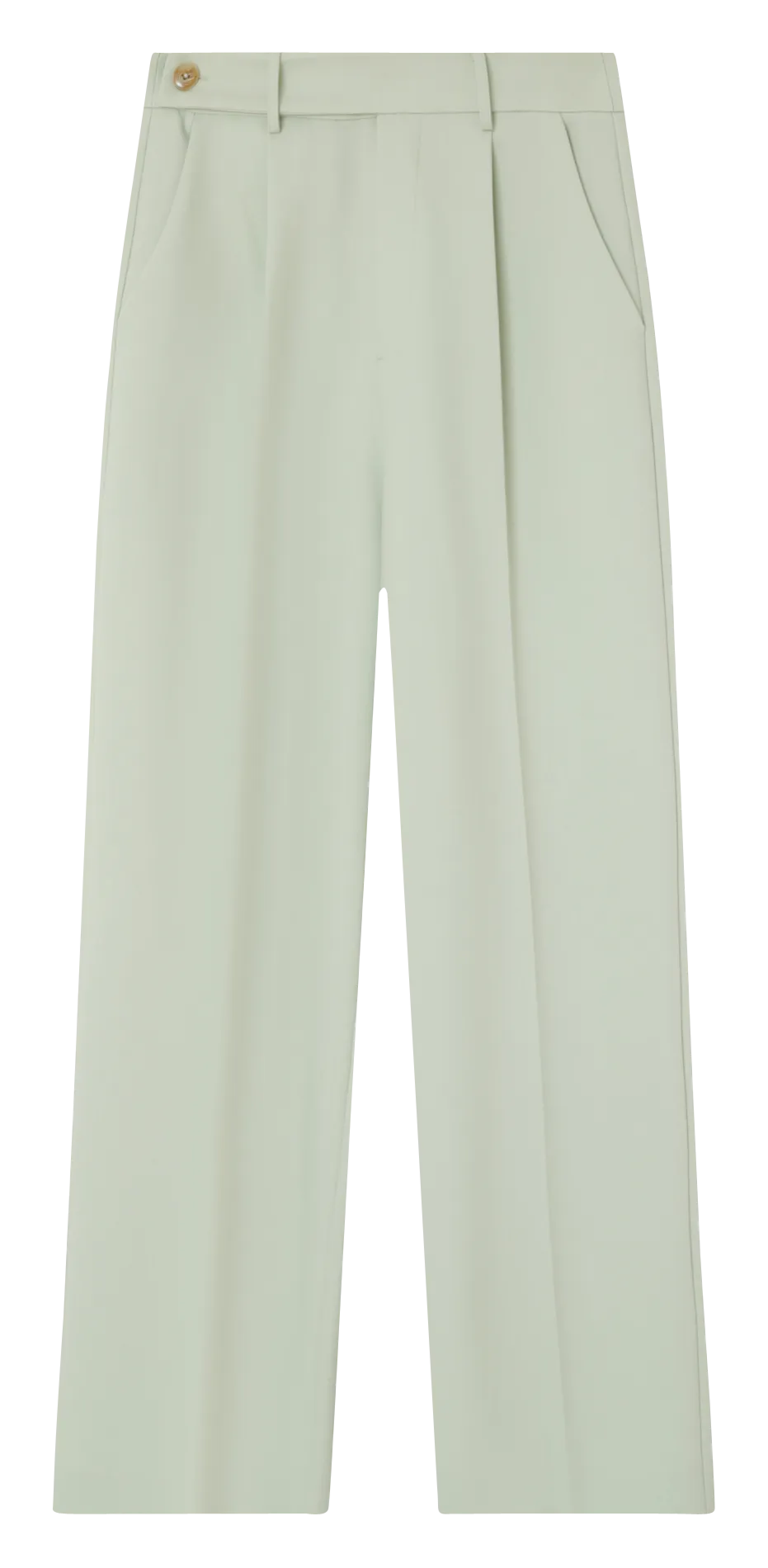  GRACE ET MILA   EMERSON - Pantaloni larghi a vita alta | Verde