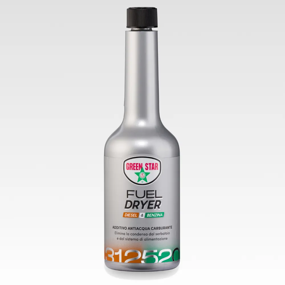 Green Star Fuel Dryer Additivo Antiacqua Carburante Diesel e Benzina 325ml 