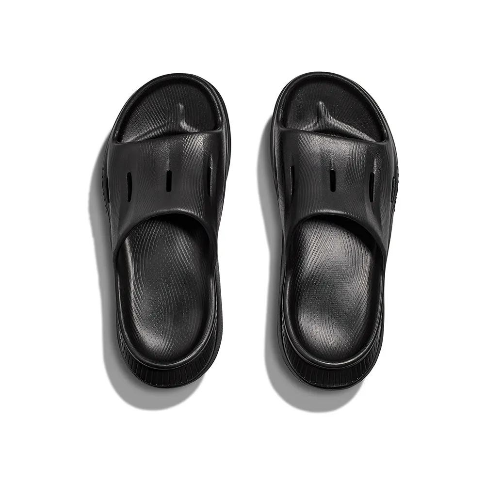 HOKA Unisex Ora Recovery Slide 3 - Black / Black