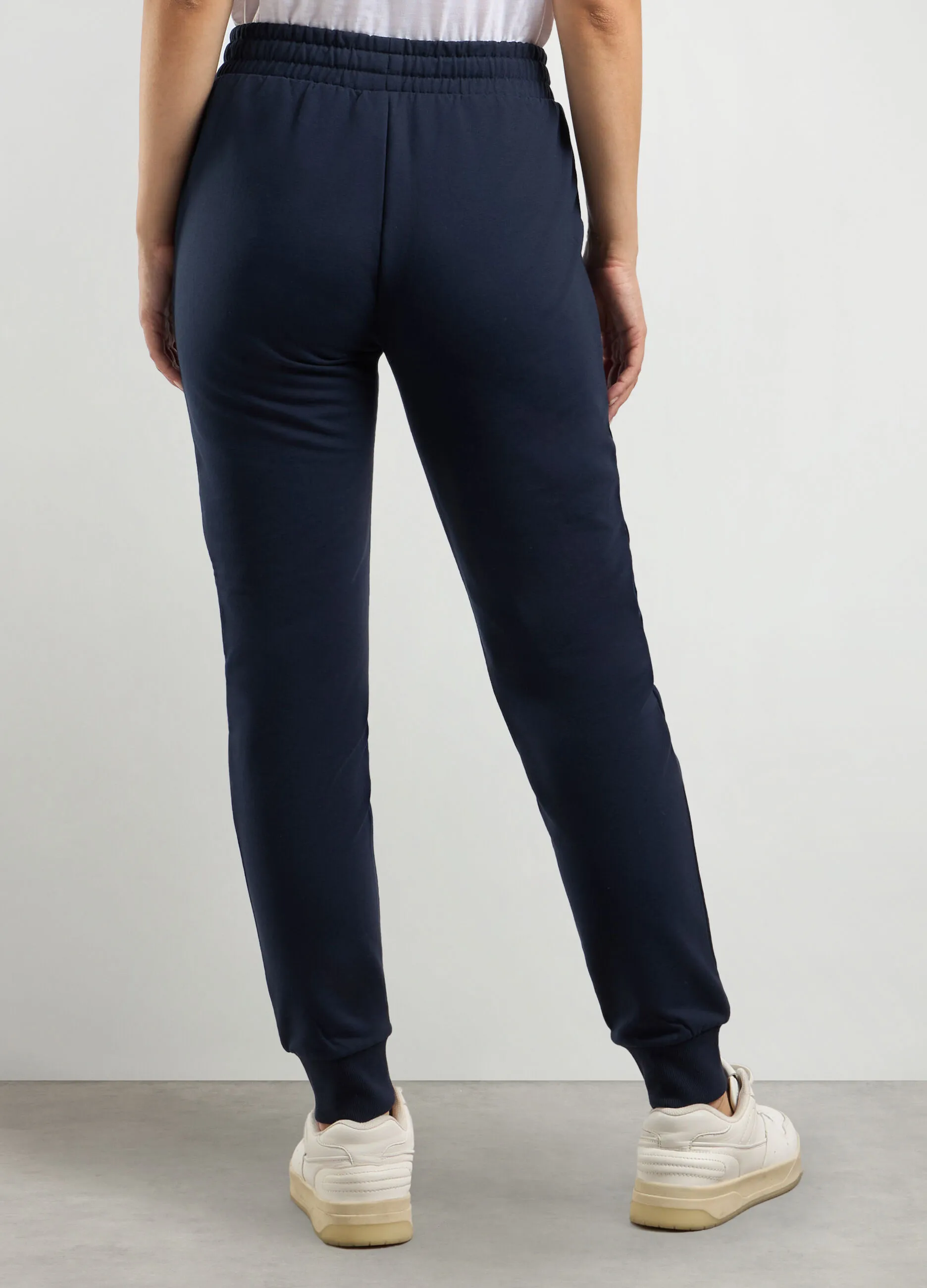 HOLISTIC  Joggers in misto cotone fleece donna