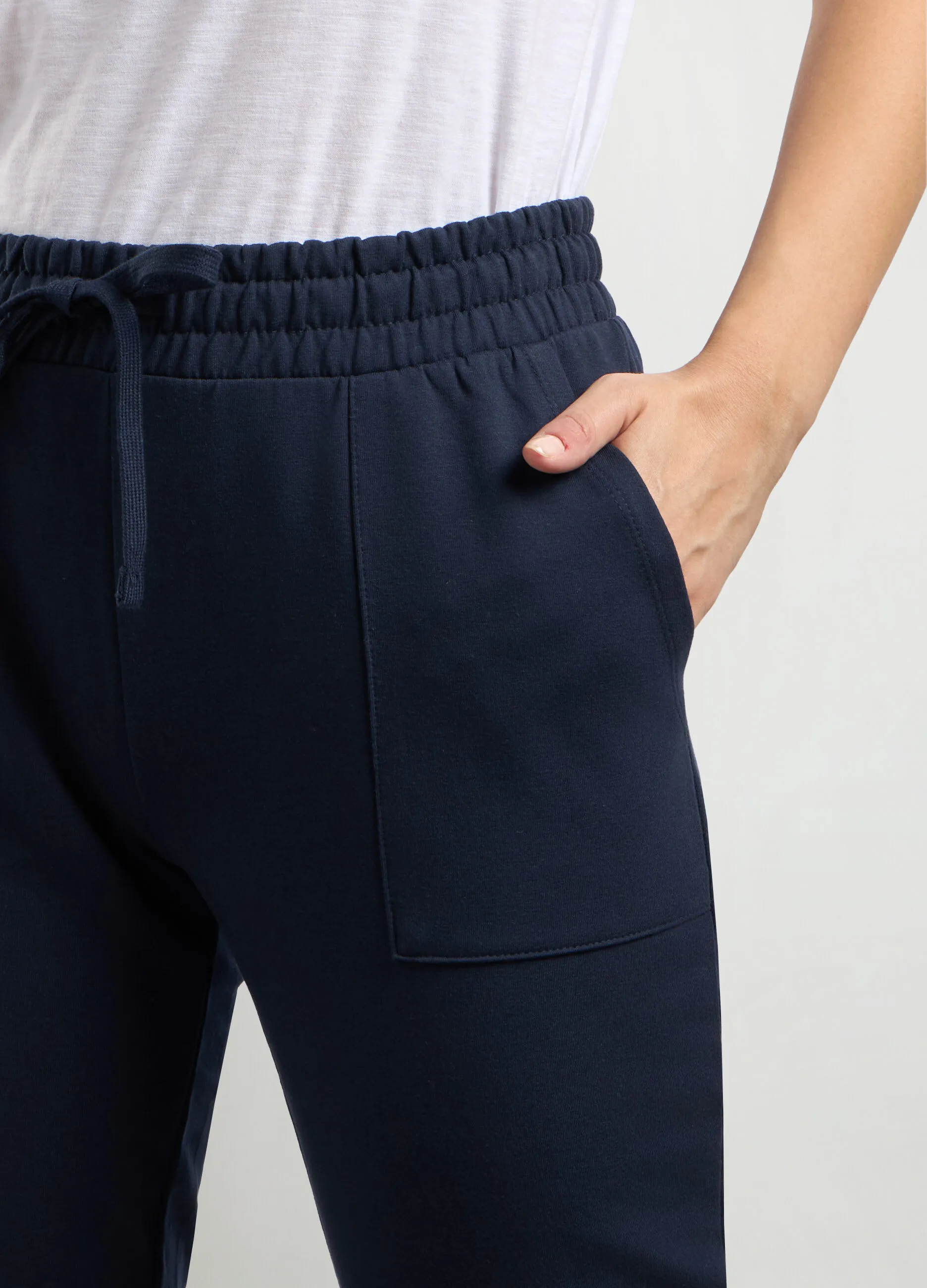 HOLISTIC  Joggers in misto cotone fleece donna