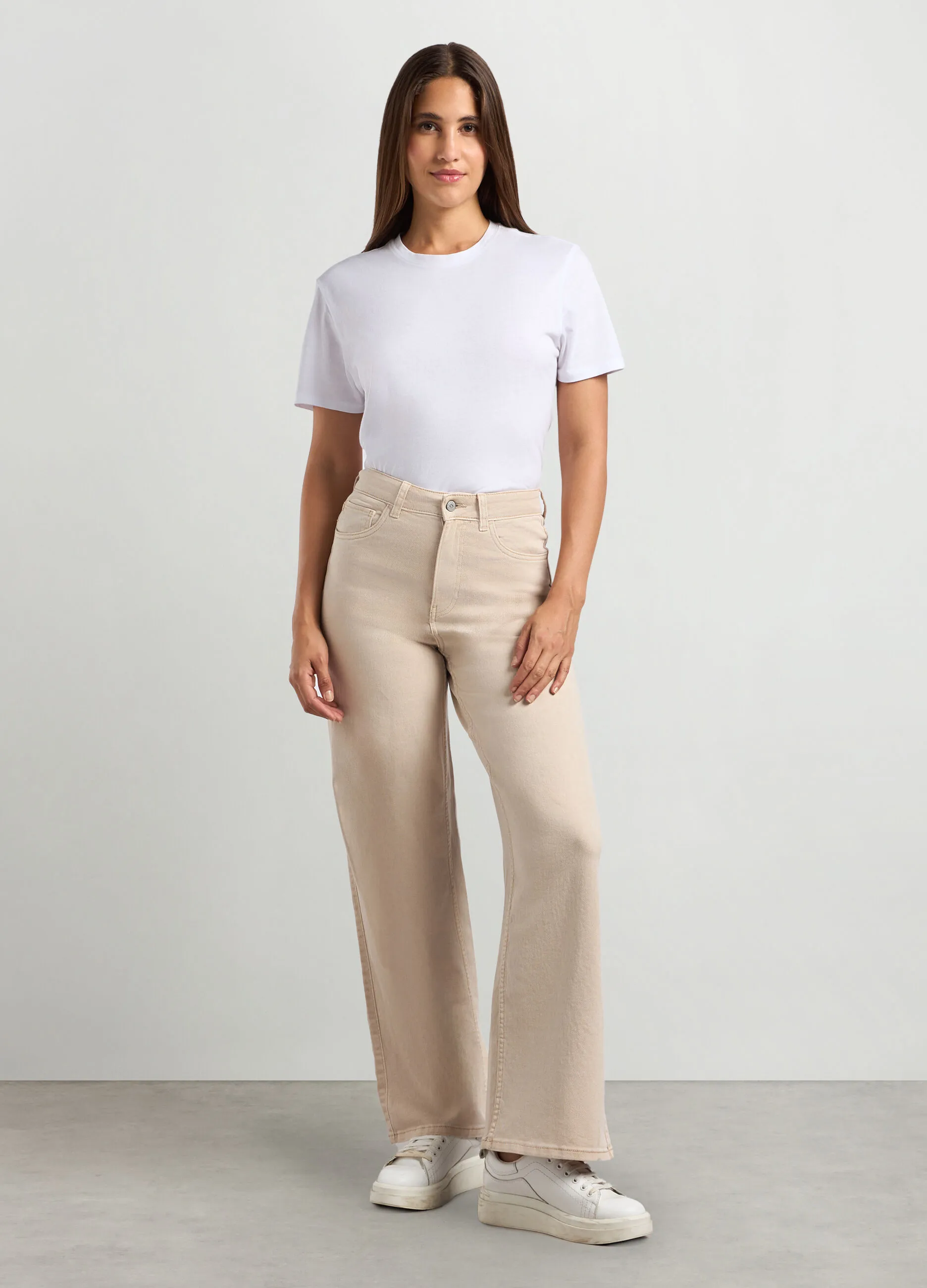 HOLISTIC  Pantaloni in denim di cotone stretch donna