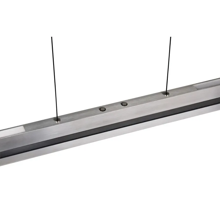 Illuminazione Trio Leuchten Emerson Lampada a sospensione LED Nichel opaco, 1-Luce