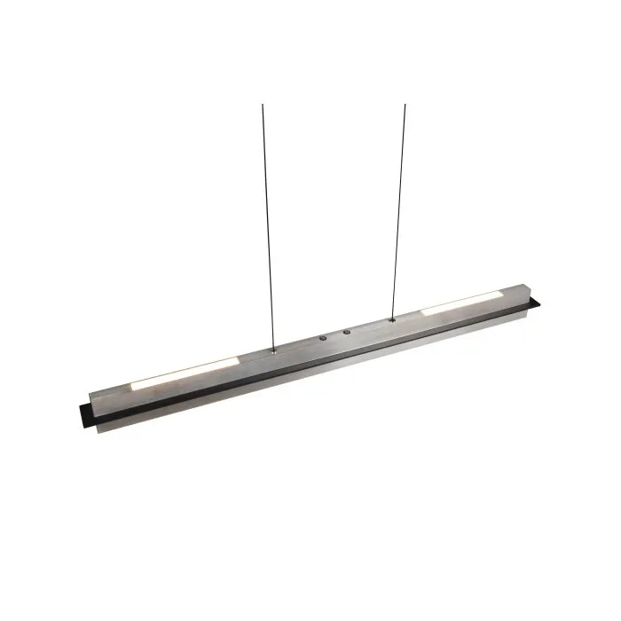 Illuminazione Trio Leuchten Emerson Lampada a sospensione LED Nichel opaco, 1-Luce