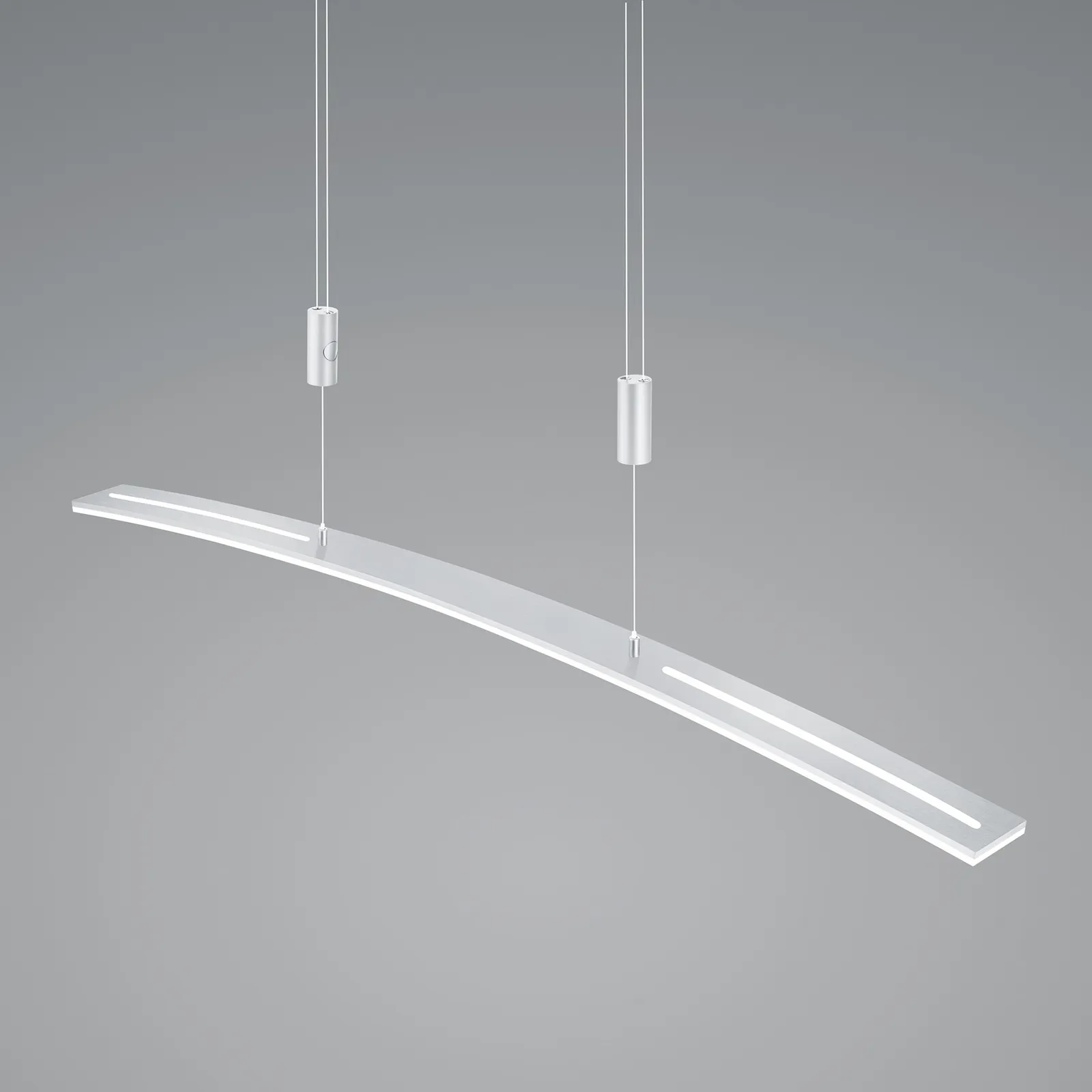 Lampada a sospensione LED Dual con telecomando CCT alluminio