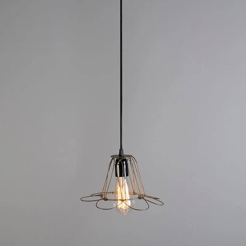 Lampada a sospensione PACIFIC oro antico