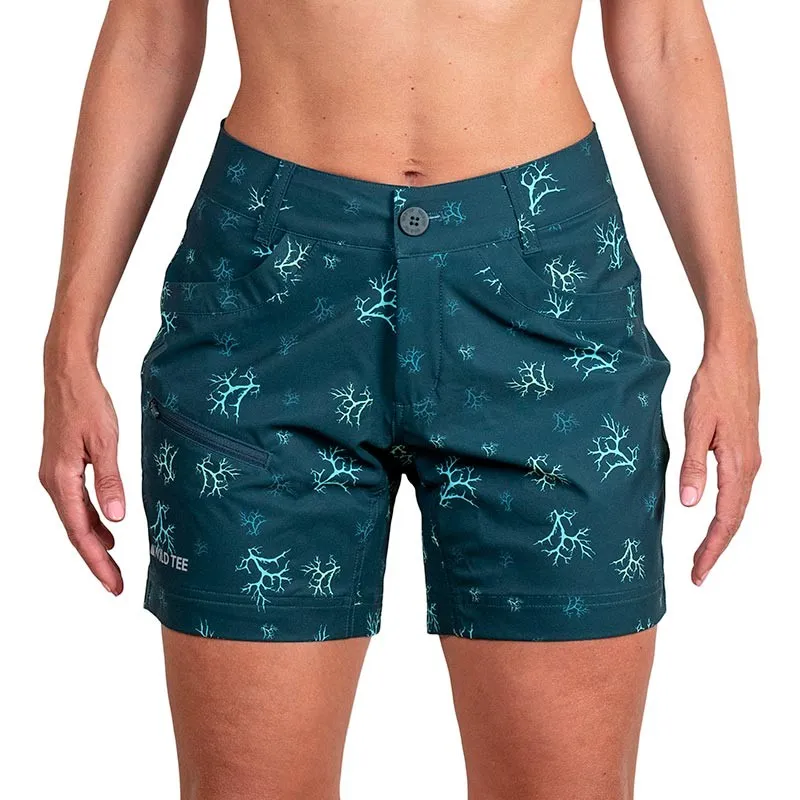 Liberty Pantaloncini Cargo Donna Verde / Muschio