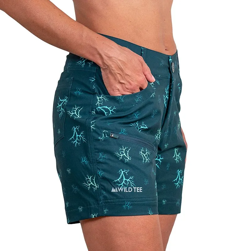Liberty Pantaloncini Cargo Donna Verde / Muschio