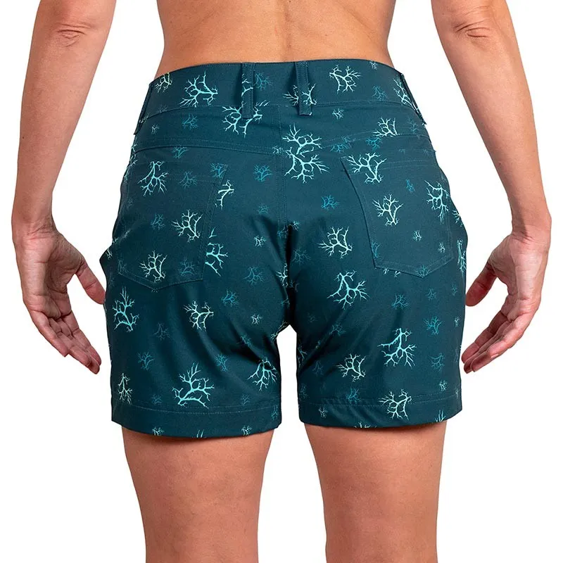 Liberty Pantaloncini Cargo Donna Verde / Muschio
