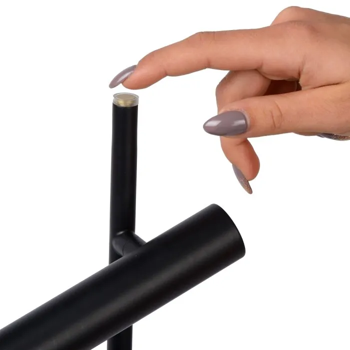 Lucide PHILON Lampada da tavolo LED Nero, 1-Luce