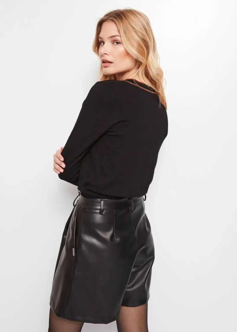Maglia con scollo a V