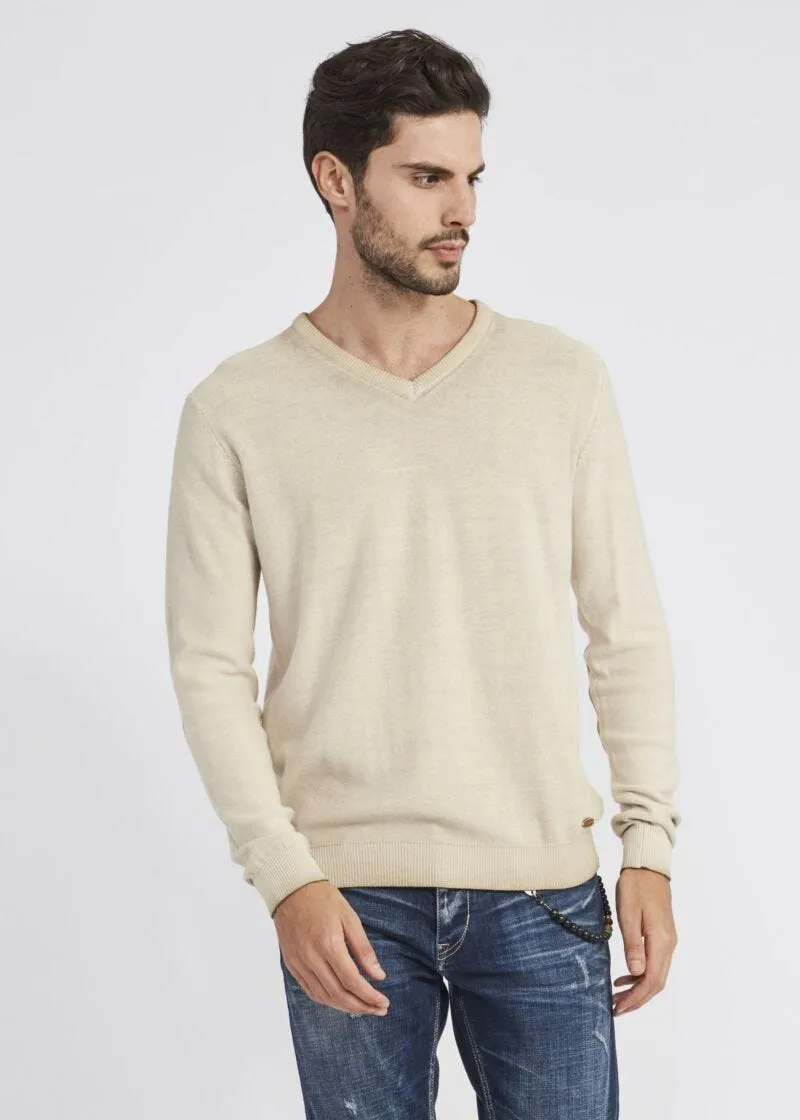 Maglia in cotone con patch