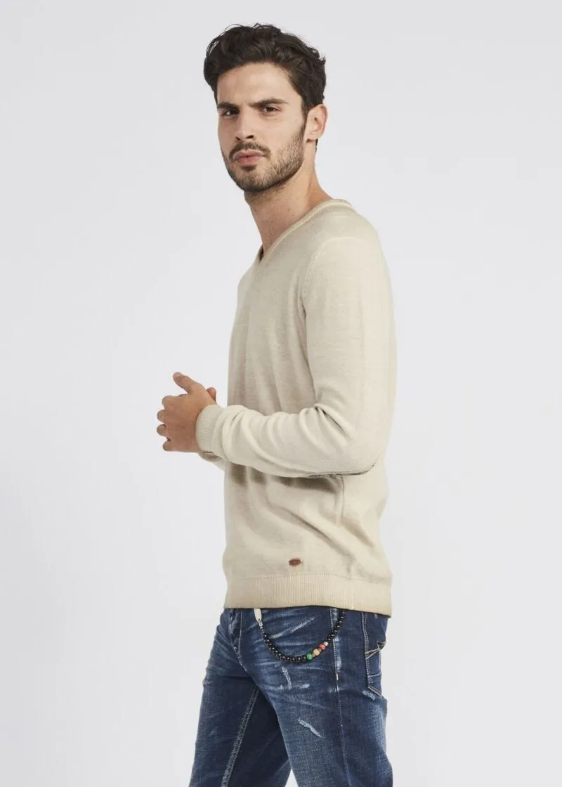 Maglia in cotone con patch