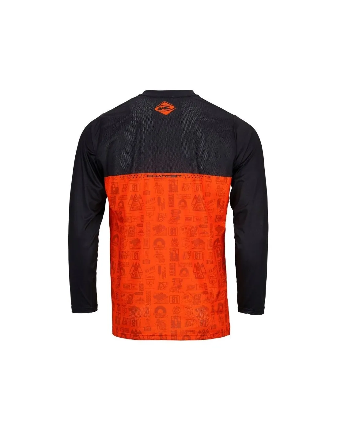 Maglia manica lunga MTB Kenny Racing Charger ML Arancione