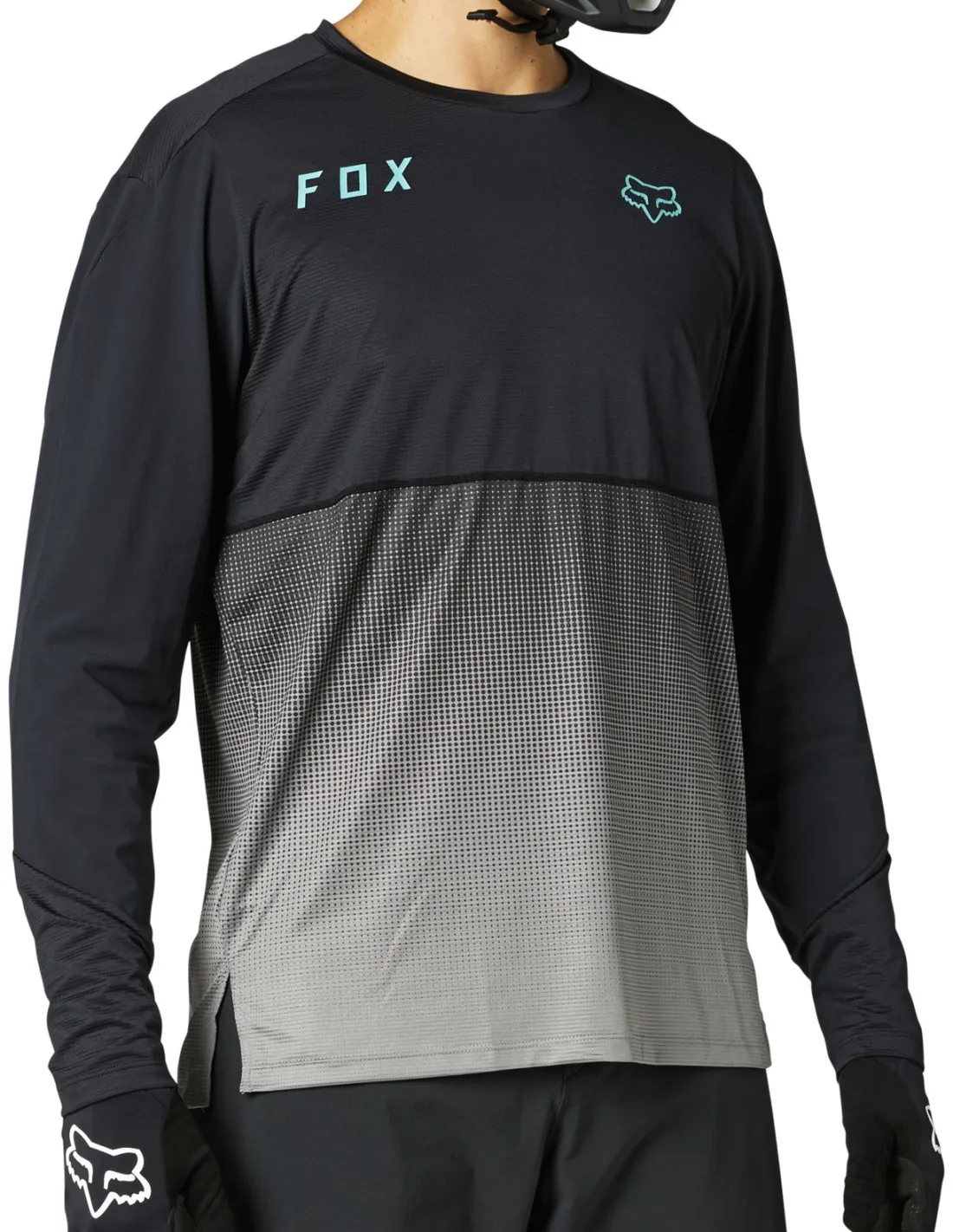 Maglia MTB Fox Flexair Ls Nera