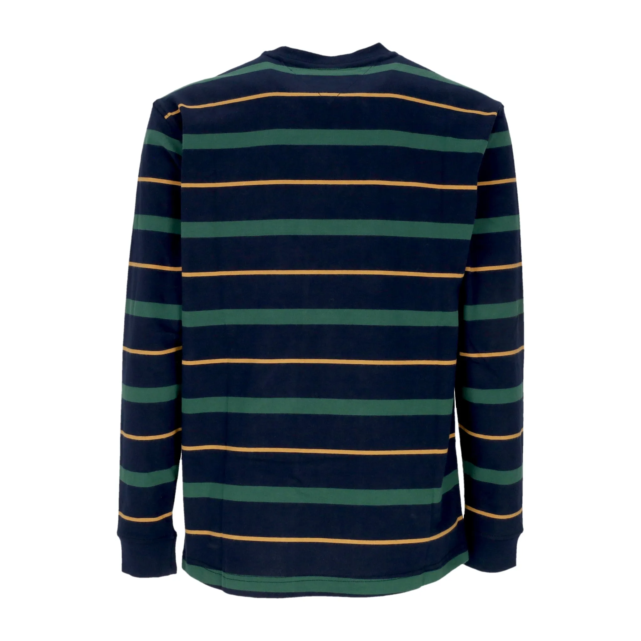 Maglietta Manica Lunga Uomo Regular Stripe L/s Tee Dark Night Navy