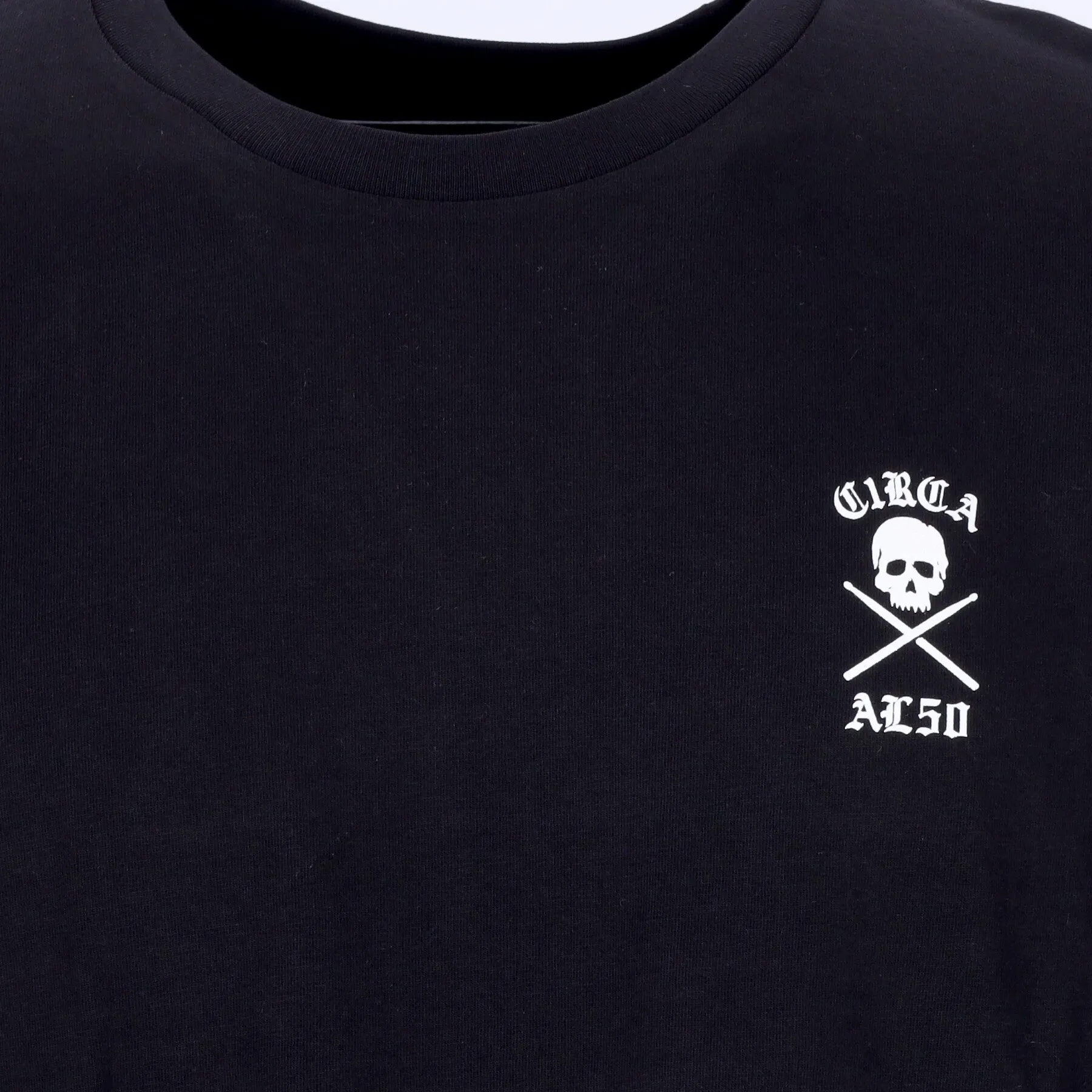 Maglietta Uomo Al 50 Skull Tee Black/white